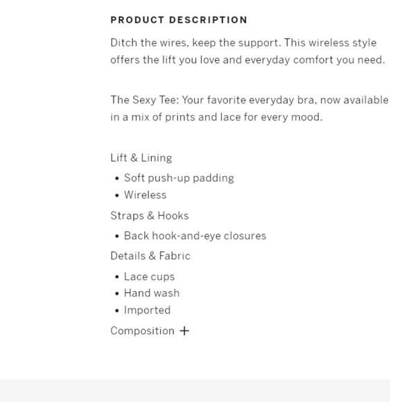 Sexy tee wireless lace push up Victoria's secret bra 34 DDD NEW green pink light - Picture 3 of 3